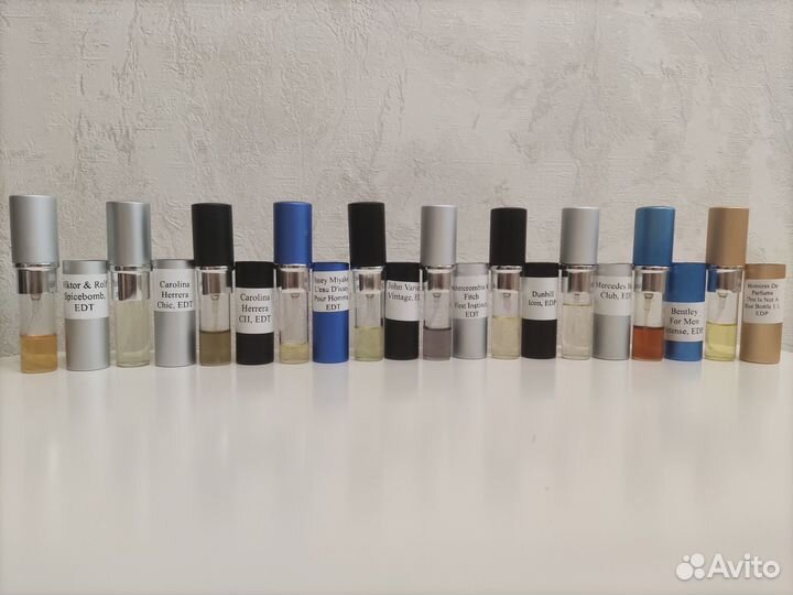 Отливанты оригинальной парфюмерии