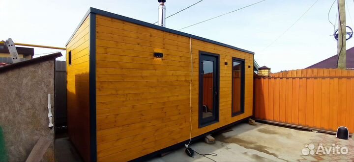 Каркасная баня в наличии