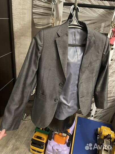 Школьный костюм для мальчика 140