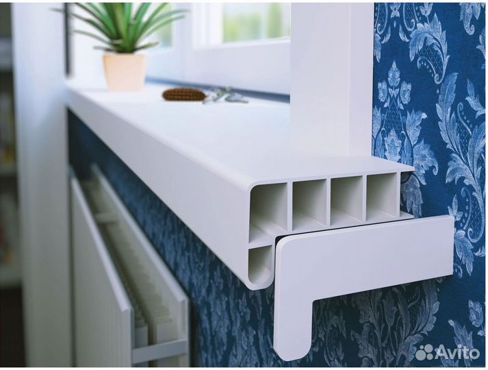 Подоконники с установкой