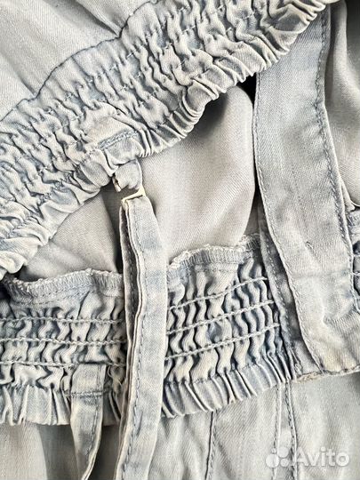 Комбинезон женский джинсовый