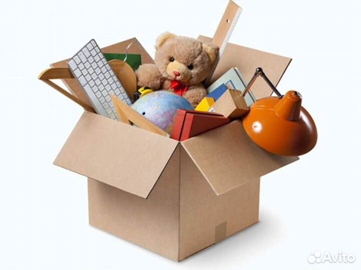 Коробка с вещами