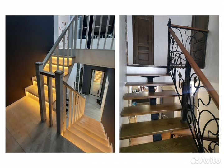 Лестницы на металлокаркасе