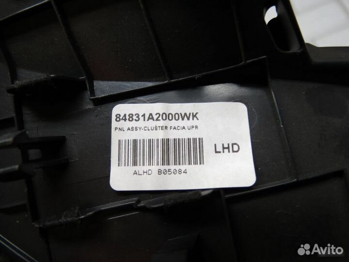 Накладка торпедо Kia Ceed 2 JD 2012-2016