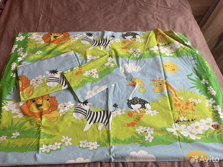 Белье постельное детское 1,5
