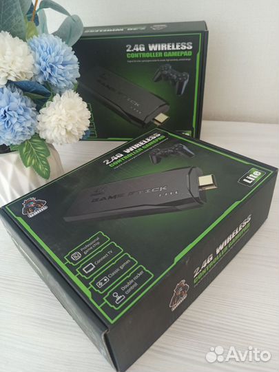 Игровая приставка Game stick 64gb