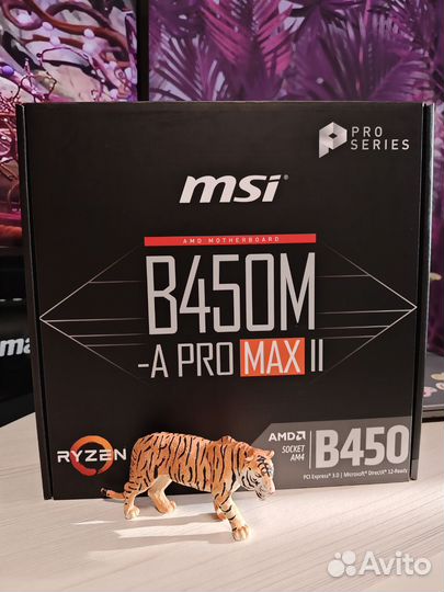 Материнская плата MSI B450M-A PRO MAX 2