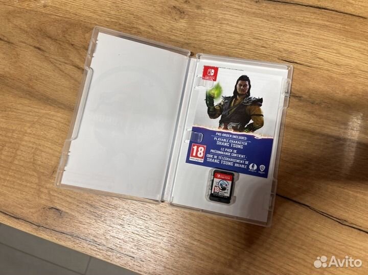 Игра Mortal Kombat 1 картридж Nintendo Switch