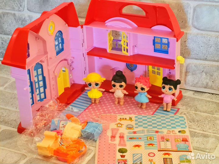 Дом с мебелью Lol Лол