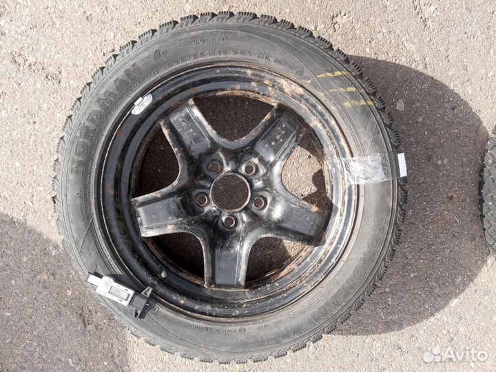 Комплект б\у колес opel Astra H 205/55R16