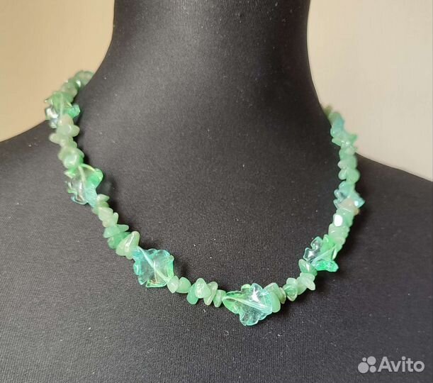 Колье из Авантюрина