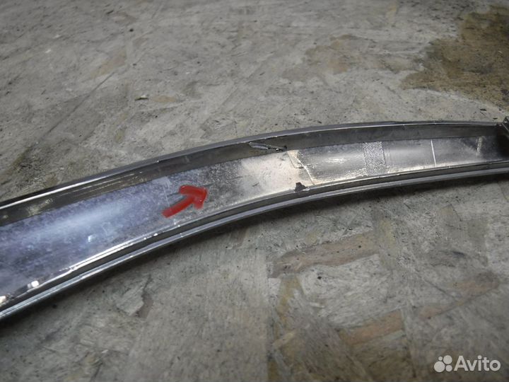 Молдинг/ Хром решетки радиатора Lexus RX 4 2019+