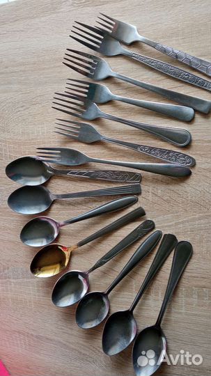 Столовые приборы СССР