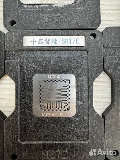 Трафарет для процессора\южного моста intel