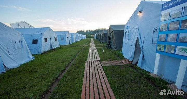 Палатка М-10 офицерская солдатская уст-56,усб-56