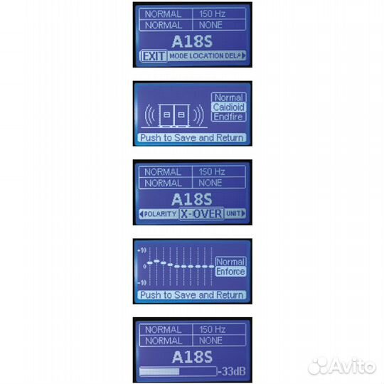 Сабвуфер ADJ avante A18S