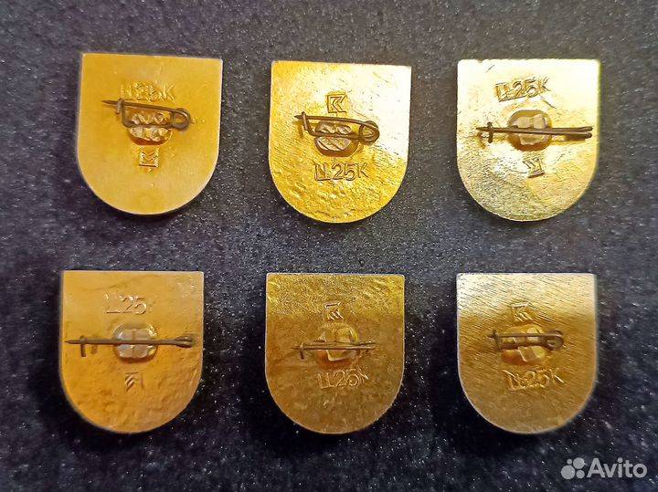 Значки из СССР. Футбол. Подборка - 6 (Клубы из Укр