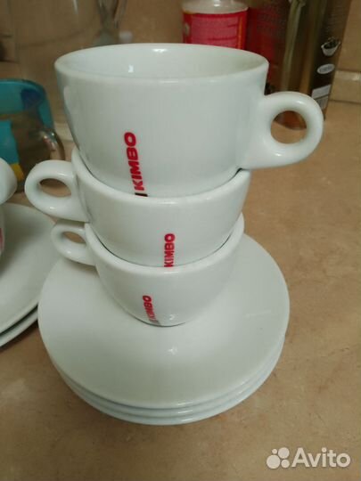 Кофейный набор на 5 персон новый