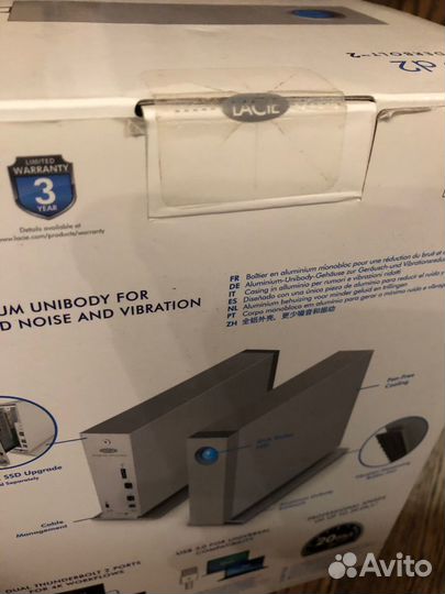 Жесткий диск Lacie 4-6TB d2 Thunderbolt/ USB