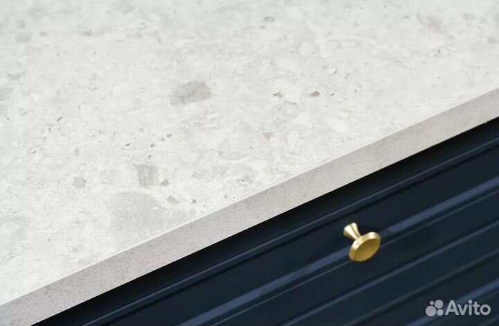 Кухня синяя на заказ