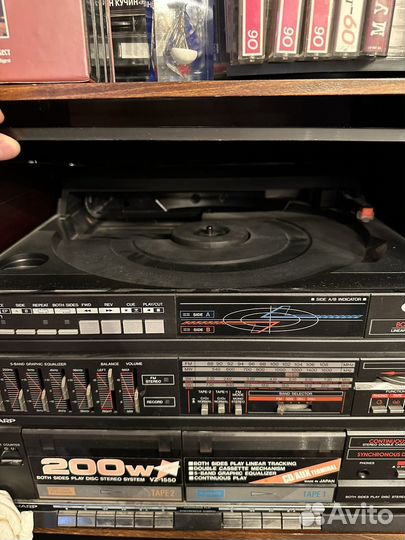 Музыкальный центр sharp vz-1550