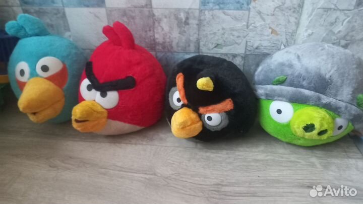 Angry Birds игрушки мягкие