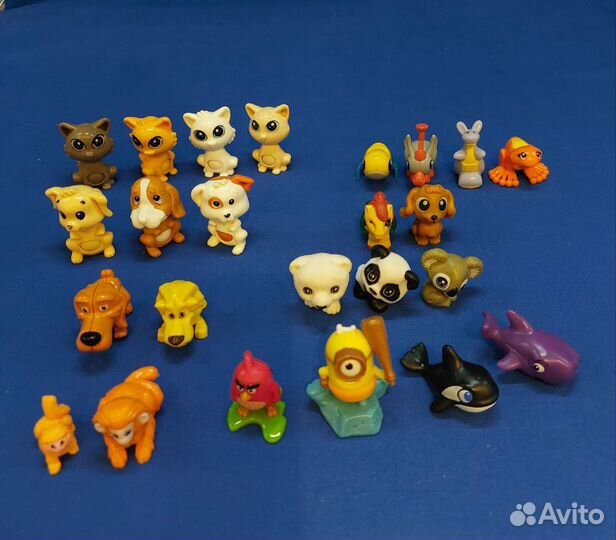 Фигурки маленькие игрушки киндеров и другие
