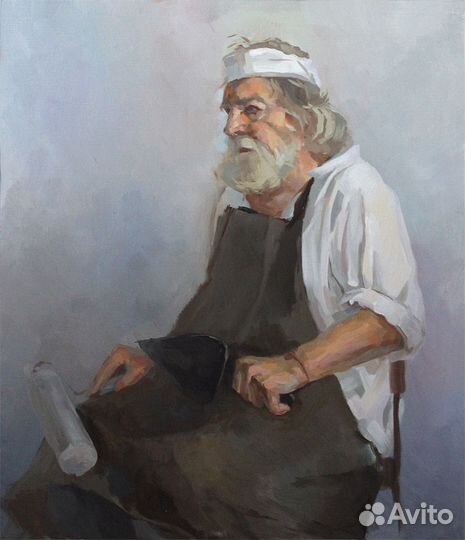 Портрет маслом на холсте по фото