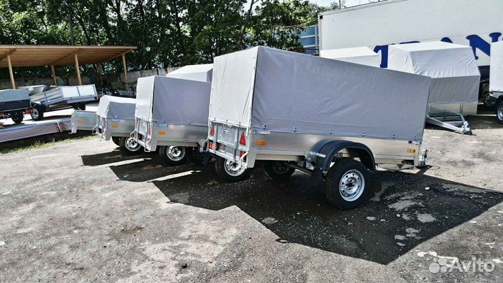 Прицеп сст 7132-02 (без тента и дуг)