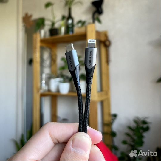 Mfi кабель lightning type-c