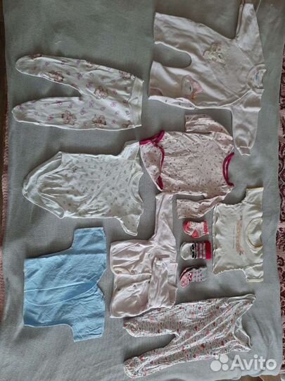 Детские вещи пакетом для девочек