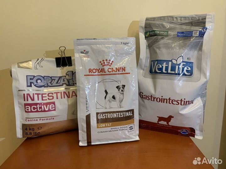 Корм для собак gastrointestinal лечебный