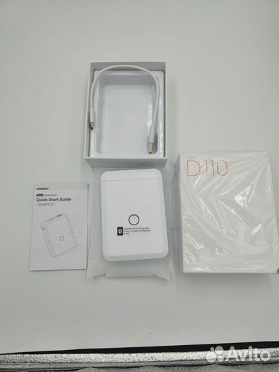 Термопринтер Niimbot d110. Новый