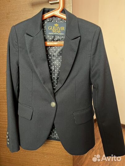 Пиджак школьный для девочки Gulliver р134