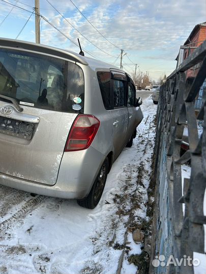 Toyota Ractis 1.5 CVT, 2006, 215 000 км