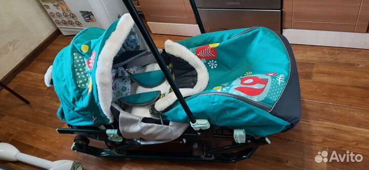 Санки коляска ника 7 2
