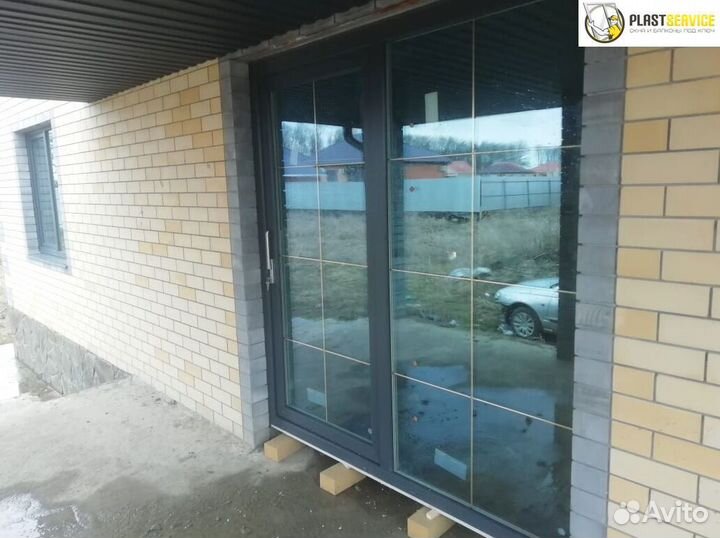 Алюминиевые окна Alutech W62