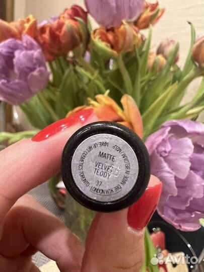 Помада MAC Velvet Teddy оригинал