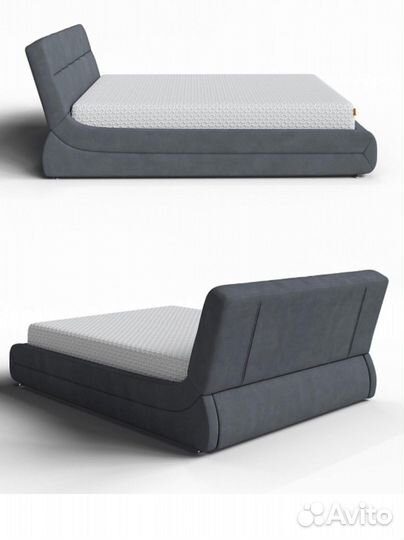 Кровать двухспальная бу 180 200 без матраса