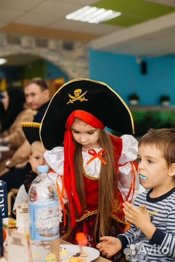 Костюм пиратки для девочки карнавальный 116