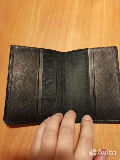 Обложка для автодокументов натуральная кожа