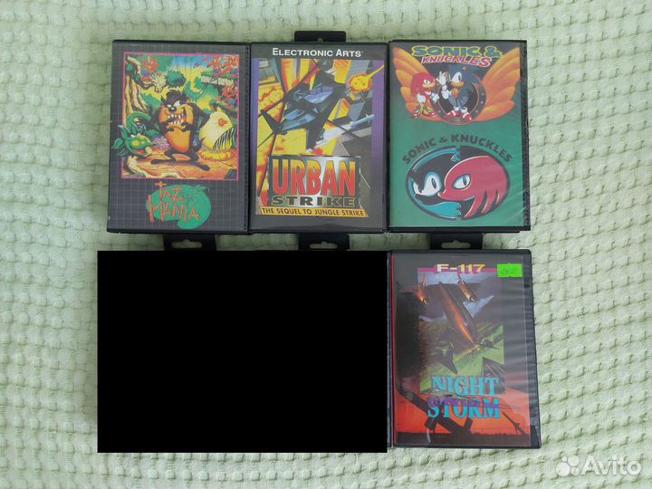 Картриджи для Сеги