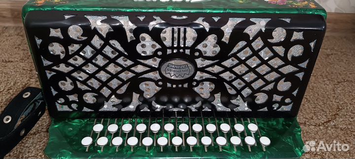 Шуйская гармонь Чайка 204 (Ля мажор)