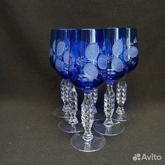Фужеры Гусь Хрустальный СССР