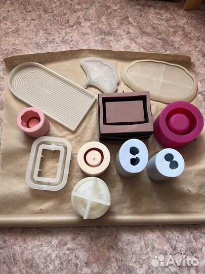 Силиконовые формы для гипса