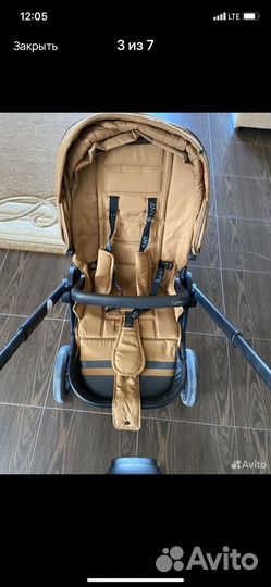 Коляска с реверсивным блоком