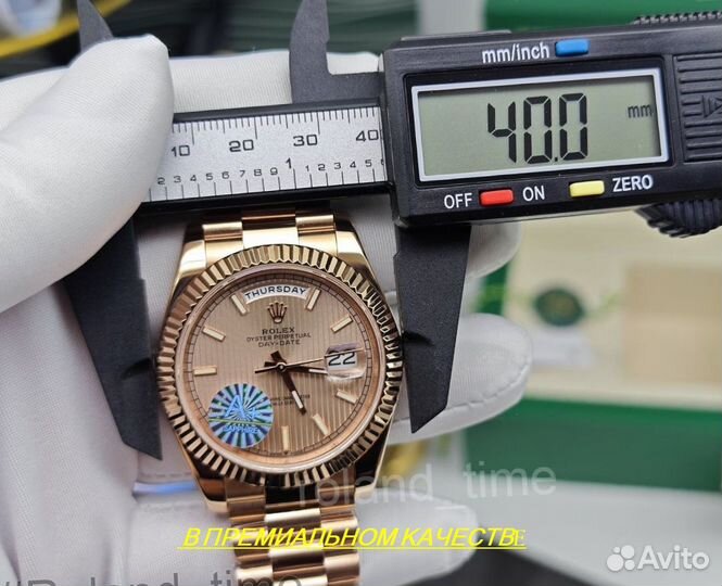 Шикарные мужские часы Rolex day-date