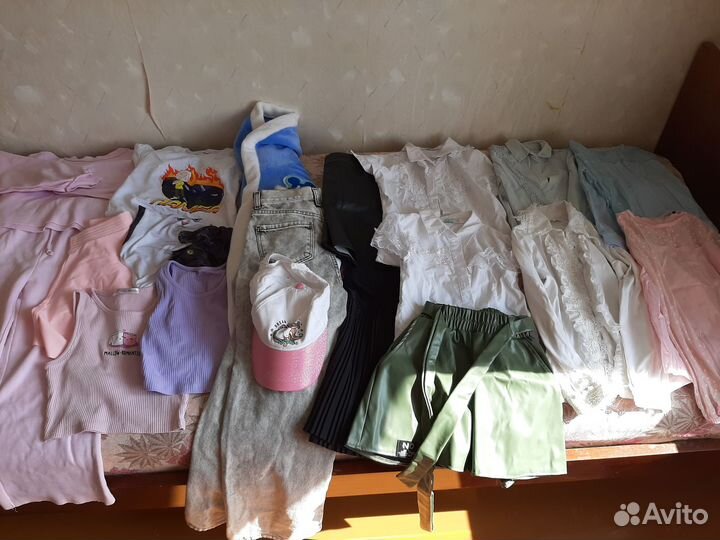 Детская одежда для девочек 110 116 пакетом