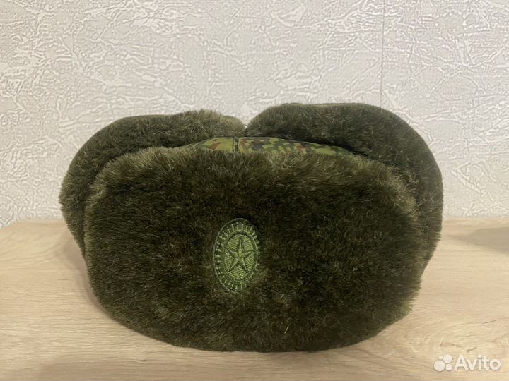 Мужская шапка военная