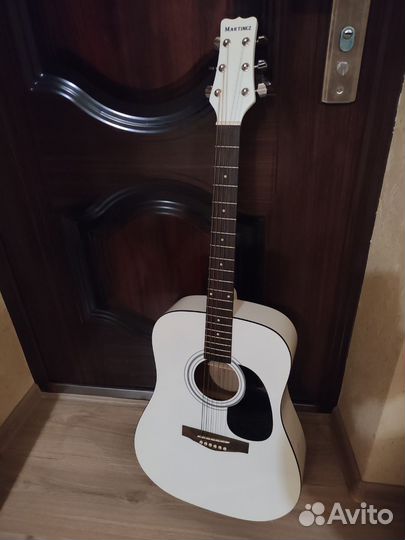 Акустическая гитара martinez FAW 702WH